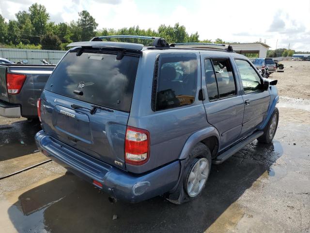 JN8DR07YX1W526190 - 2001 NISSAN PATHFINDER BLUE photo 4