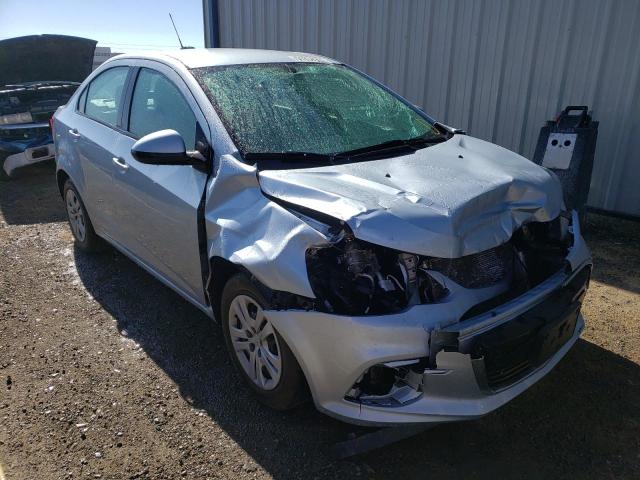 1G1JB5SH5H4147720 - 2017 CHEVROLET SONIC LS SILVER photo 1