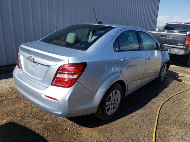 1G1JB5SH5H4147720 - 2017 CHEVROLET SONIC LS SILVER photo 4