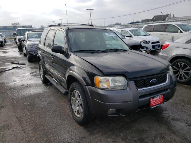 1FMYU93173KB46027 - 2009 FORD ESCAPE BLACK photo 1