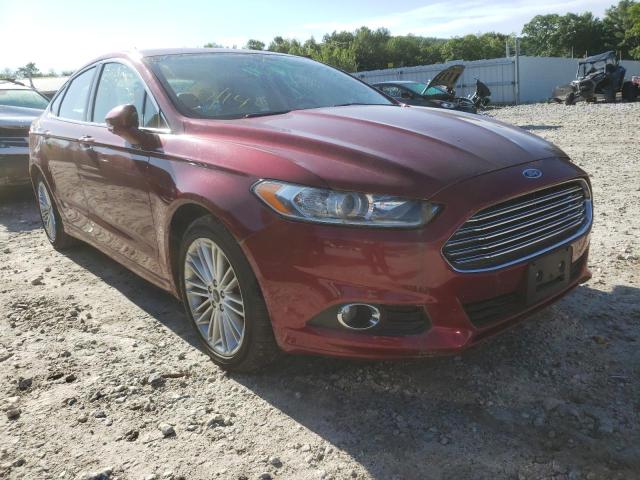 3FA6P0T99GR321664 - 2012 FORD FUSION RED photo 1