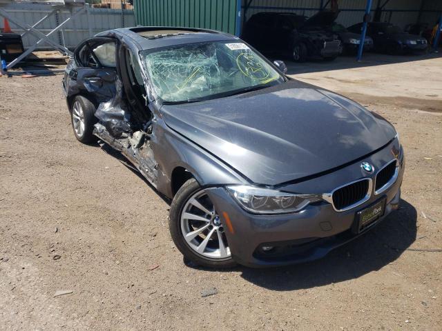 WBA8A3C51JA357656 - 2018 BMW 320 XI GRAY photo 1