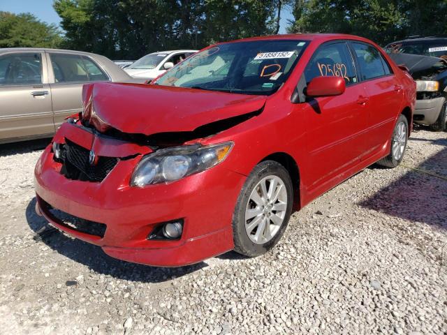 1NXBU40E39Z134356 - 2009 TOYOTA COROLLA BASE  照片 2