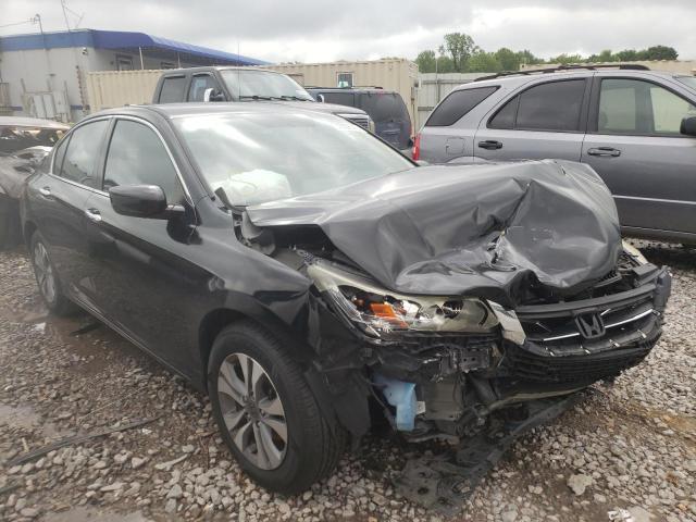 1HGCR2F36FA257751 - 2015 HONDA ACCORD LX BLACK photo 1