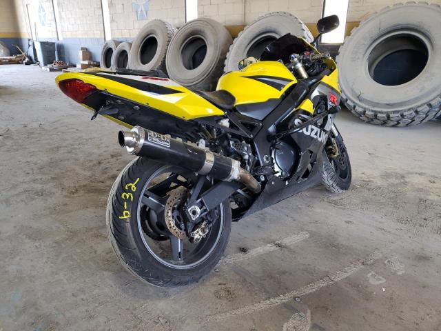 JS1GR7JA652100159 - 2005 SUZUKI GSX-R750 K YELLOW photo 4