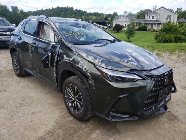 JTJGGCEZ6N2000760 - 2022 LEXUS NX 350 GREEN photo 1