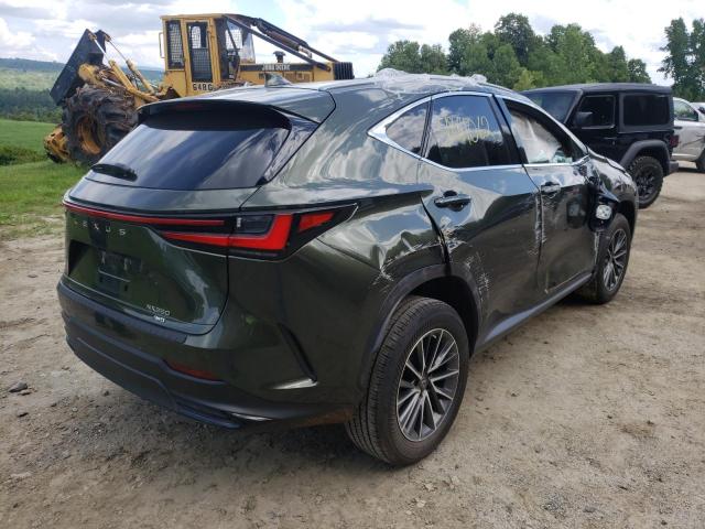 JTJGGCEZ6N2000760 - 2022 LEXUS NX 350 GREEN photo 4