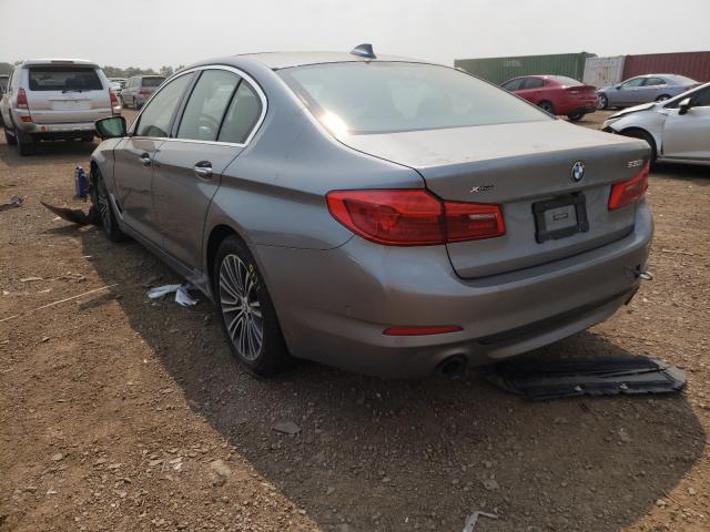 WBAJA7C31HWA70857 - 2017 BMW 530 XI GRAY photo 3