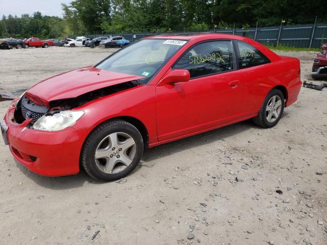 1HGEM22965L021069 - 2005 HONDA CIVIC EX  photo 2