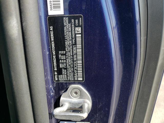 WBAHF3C03LWW78061 - 2020 BMW Z4 SDRIVE3 蓝色 照片 10