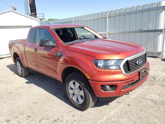 1FTER1EH3KLA75650 - 2019 FORD RANGER XL ORANGE photo 1