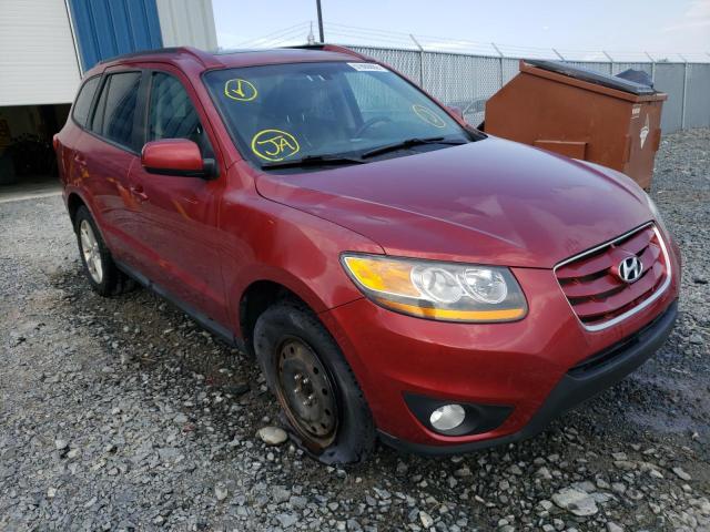 5NMSG4AG1AH388879 - 2010 HYUNDAI SANTA FE BURGUNDY photo 1