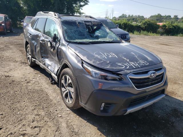 4S4BTANC0N3124019 - 2022 SUBARU OUTBACK LI GRAY photo 1