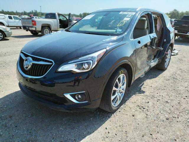LRBFXCSA0LD196787 - 2020 BUICK ENVISION E BLACK photo 2