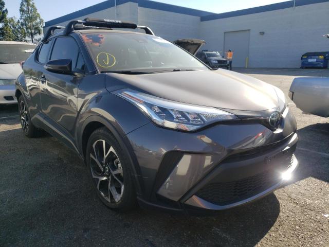 JTNKHMBX9M1113900 - 2021 TOYOTA C-HR XLE CHARCOAL photo 1