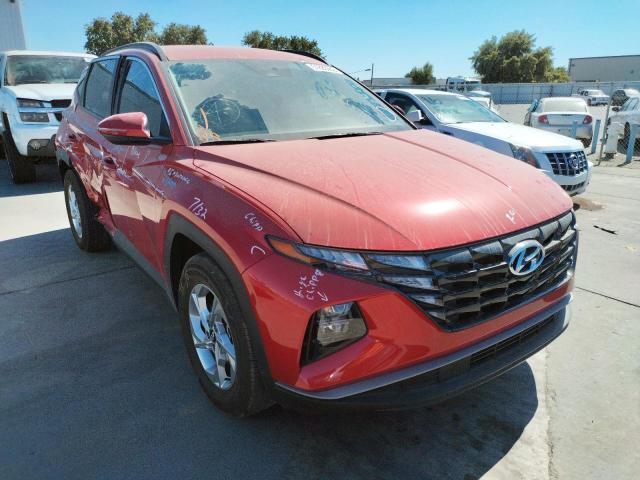 5NMJB3AE1NH024230 - 2022 HYUNDAI TUCSON SEL RED photo 1