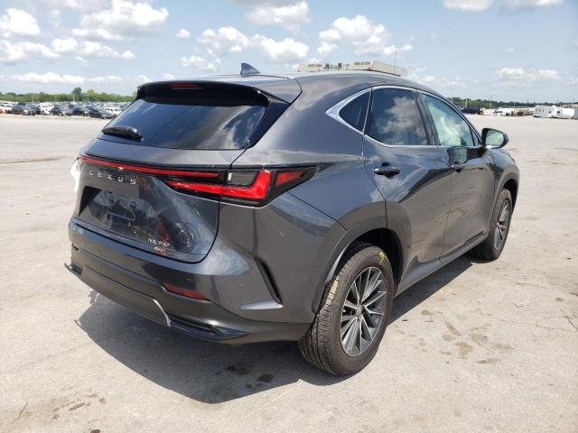 2T2GGCEZ0NC003007 - 2022 LEXUS NX 350 GRAY photo 4