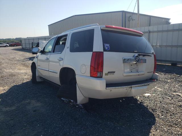 1GYS3EEJ8BR205878 - 2011 CADILLAC ESCALADE H WHITE photo 3