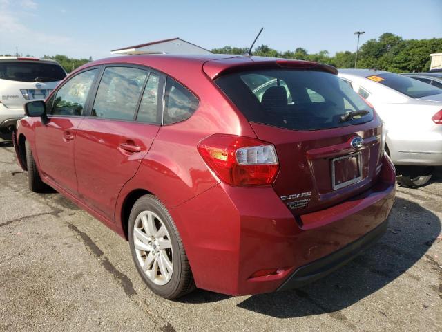 JF1GPAC60FH258678 - 2015 SUBARU IMPREZA PR MAROON photo 3