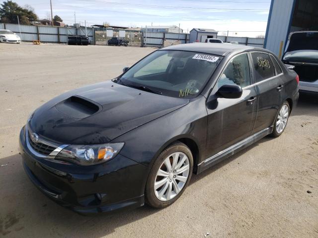 JF1GE756X8H516035 - 2008 SUBARU IMPREZA WR BLACK photo 2