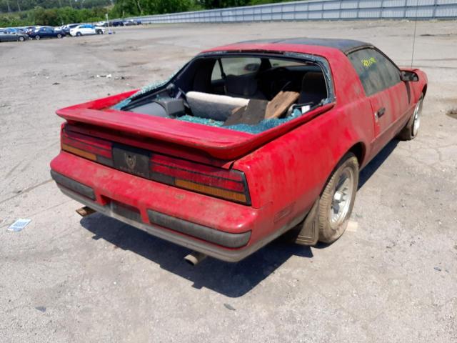 1G2FS21F1KL252378 - 1989 PONTIAC FIREBIRD F RED photo 4