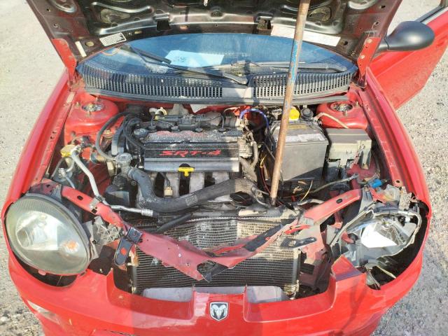 1B3ES66S14D616222 - 2004 DODGE NEON SRT-4 RED photo 7