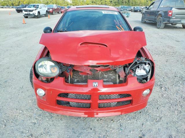 1B3ES66S14D616222 - 2004 DODGE NEON SRT-4 RED photo 9