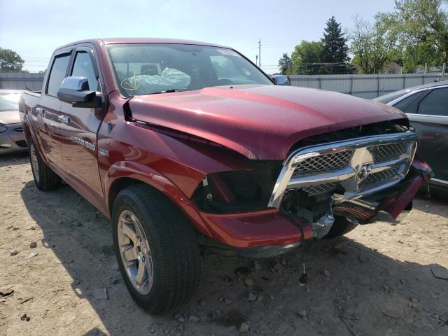 1C6RD7NT1CS224854 - 2012 DODGE RAM 1500 L BURGUNDY photo 1