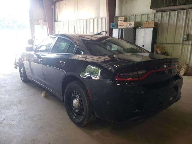 2C3CDXKT7KH726930 - 2019 DODGE CHARGER PO BLACK photo 3