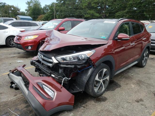 KM8J33A20JU792699 - 2018 HYUNDAI TUCSON VAL BURGUNDY photo 2