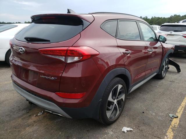 KM8J33A20JU792699 - 2018 HYUNDAI TUCSON VAL BURGUNDY photo 4