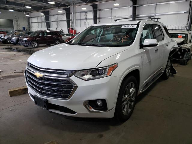 1GNEVJKW6JJ250330 - 2018 CHEVROLET TRAVERSE P WHITE photo 2