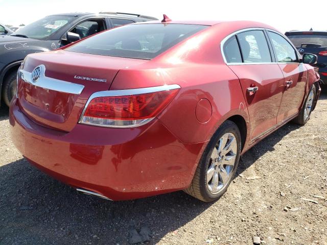 1G4GF5E3XDF182477 - 2013 BUICK LACROSSE P BURGUNDY photo 4