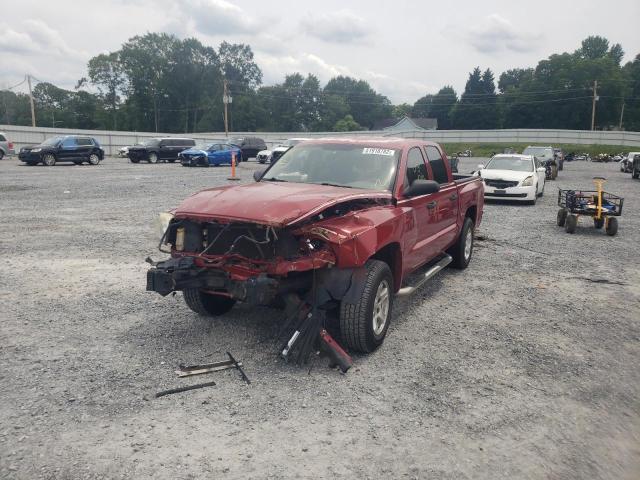 1D7HE48K67S123260 - 2007 DODGE DAKOTA QUA RED photo 2