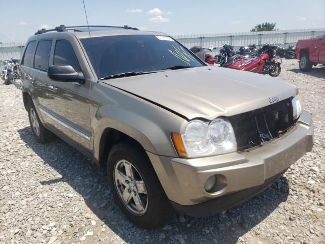 1J4HR58255C731275 - 2005 JEEP GRAND CHER BEIGE photo 1