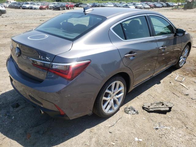 19UDE2F3XKA001462 - 2019 ACURA ILX Szary zdjęcie 4