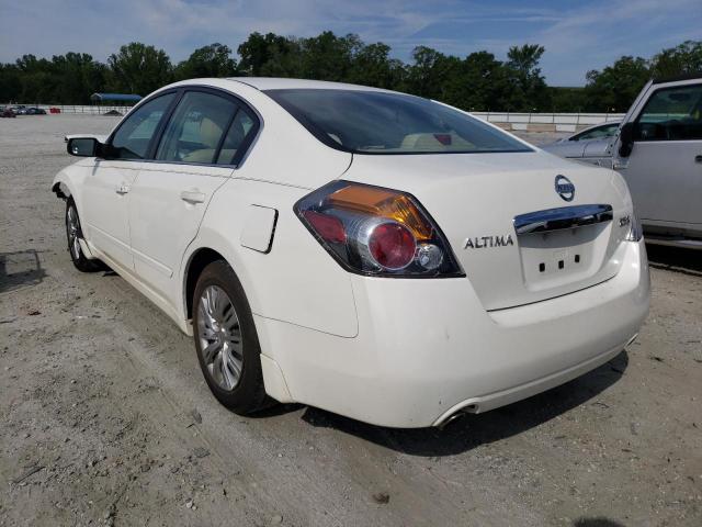 1N4AL2AP6AN449289 - 2010 NISSAN ALTIMA BAS WHITE photo 3