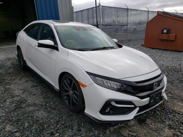 SHHFK7H98LU301121 - 2020 HONDA CIVIC SPOR WHITE photo 1