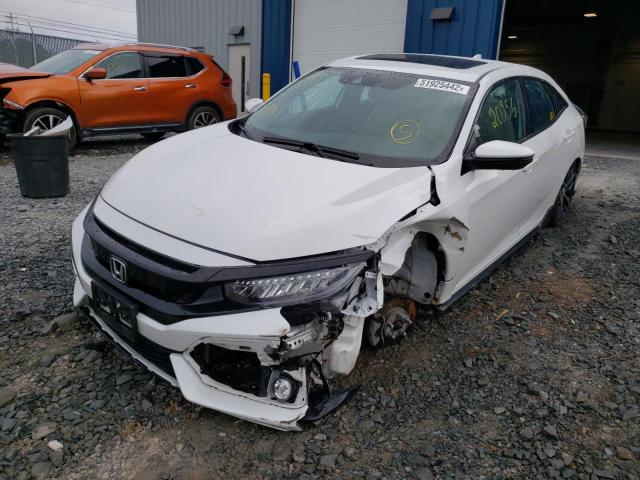 SHHFK7H98LU301121 - 2020 HONDA CIVIC SPOR WHITE photo 2
