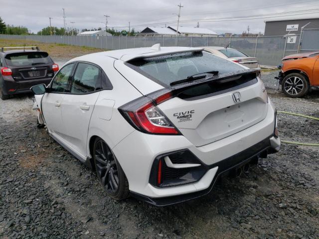 SHHFK7H98LU301121 - 2020 HONDA CIVIC SPOR WHITE photo 3