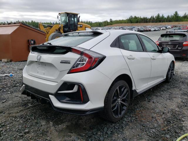 SHHFK7H98LU301121 - 2020 HONDA CIVIC SPOR WHITE photo 4