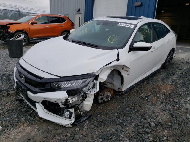 SHHFK7H98LU301121 - 2020 HONDA CIVIC SPOR WHITE photo 9