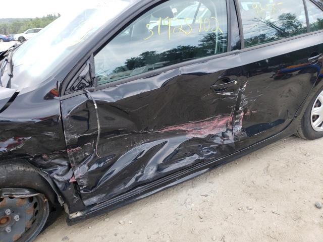 3VW1K7AJ2DM424844 - 2013 VOLKSWAGEN JETTA BASE Սև լուսանկար 10