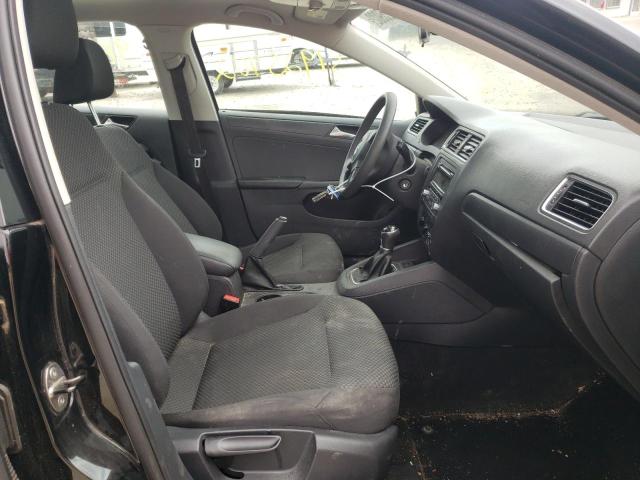 3VW1K7AJ2DM424844 - 2013 VOLKSWAGEN JETTA BASE Սև լուսանկար 5