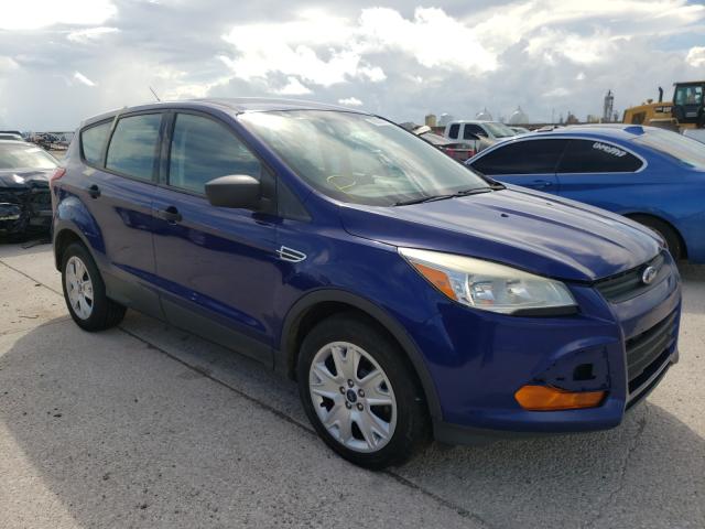 1FMCU0F73DUC01553 - 2013 FORD ESCAPE S BLUE photo 1