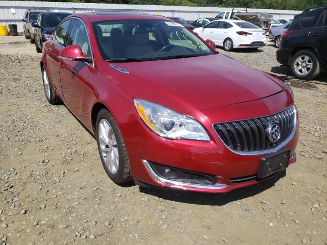 2G4GL5EX2E9201710 - 2014 BUICK REGAL RED photo 1