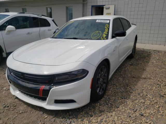 2C3CDXJG3JH224340 - 2018 DODGE CHARGER GT WHITE photo 2