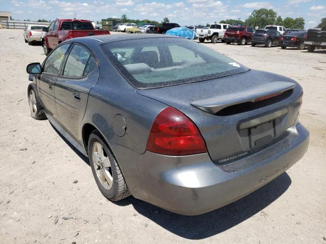 2G2WP522X51134127 - 2005 PONTIAC GRAND PRIX ნაცრისფერი ფოტო 3