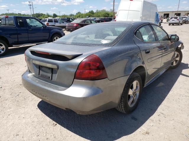 2G2WP522X51134127 - 2005 PONTIAC GRAND PRIX GRAY photo 4