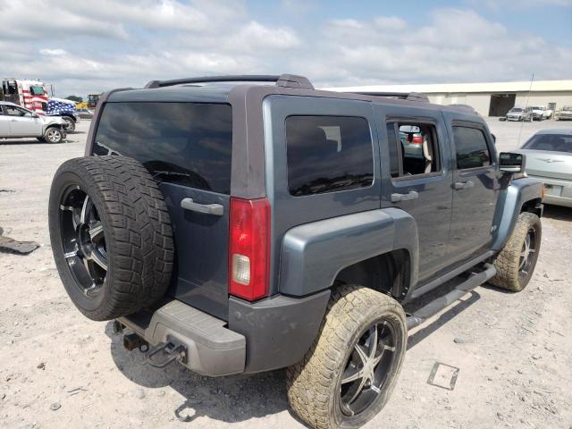 5GTDN136268276529 - 2006 HUMMER H3 BLUE photo 4